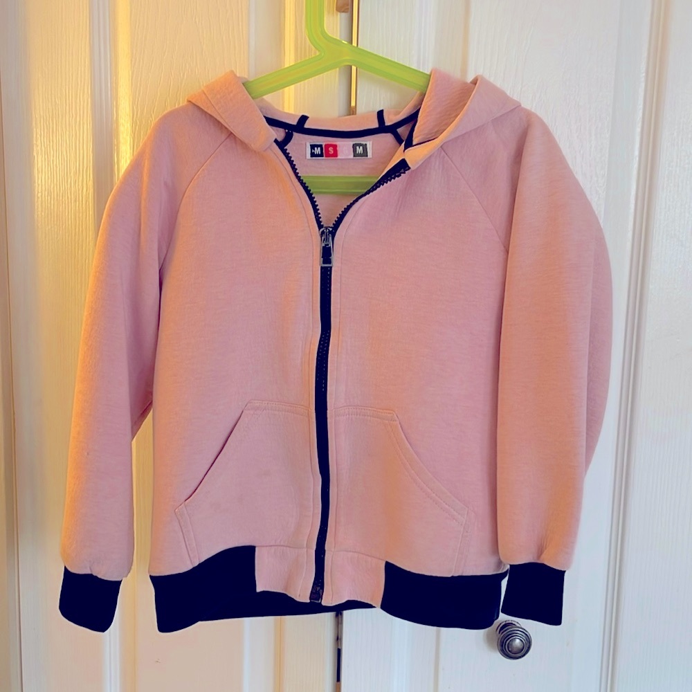 MSGM 5Y Girls Zip-Hoodie